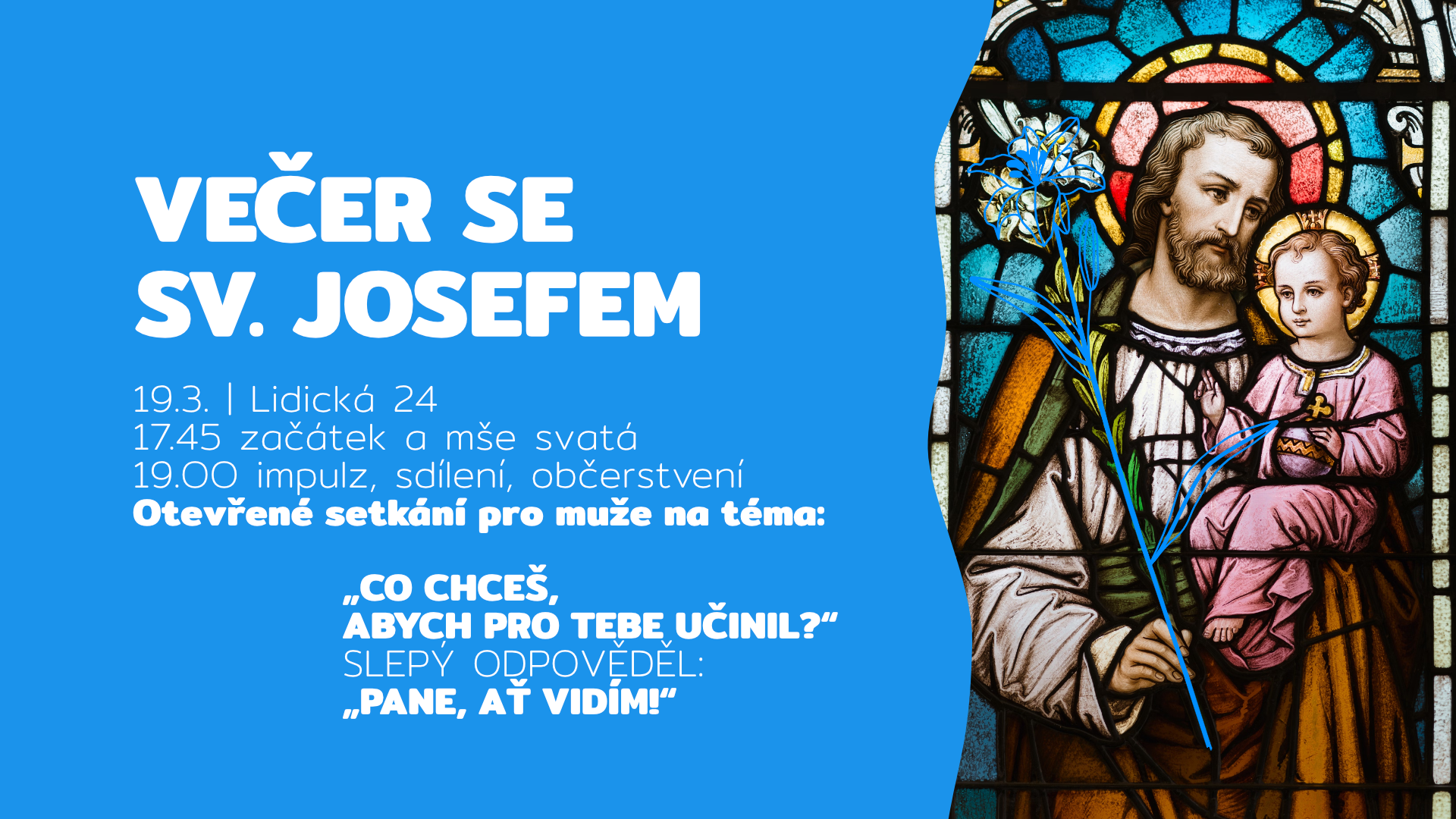 Plakát - Ikona sv. Josef s Ježíškem
